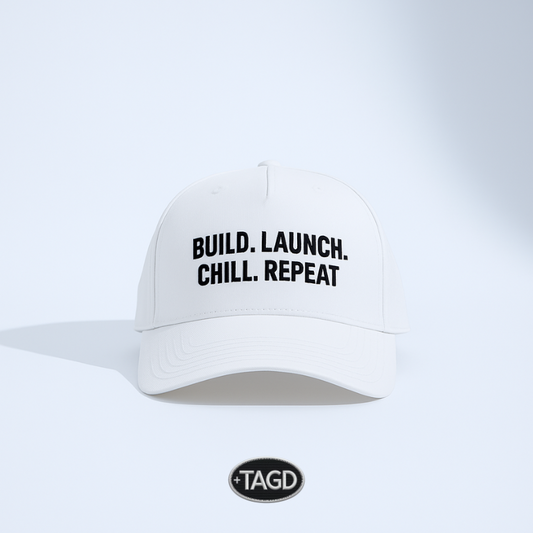 "Build. Lunch. Chill. Repeat"