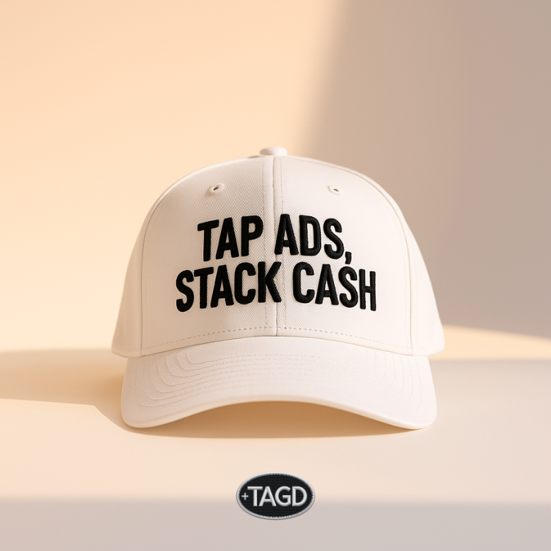 "Tap Ads, Stack Cash"